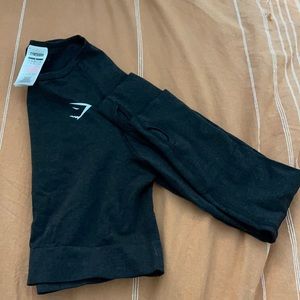 Gymshark vital seamless long sleeve cropped shirt